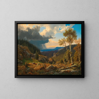Anton Liehm - Stormy Weather upcoming landscape by Ossegg.webp