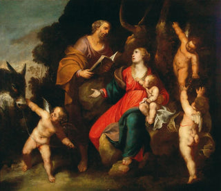 Anton Maria Vassallo - The Rest on the Flight into Egypt.webp
