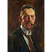 Reprodukcja obrazu Autoportrait - Anton Marussig
