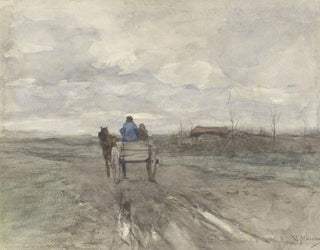 Anton Mauve - Boerenkar op een landweg.webp