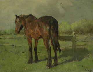 Koń - Anton Mauve — widok dzieła