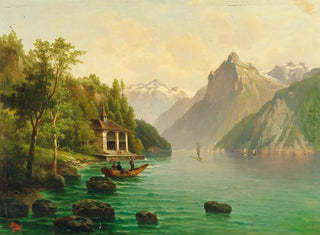 Anton Pick - The Tellskapelle On Lake Lucerne.webp