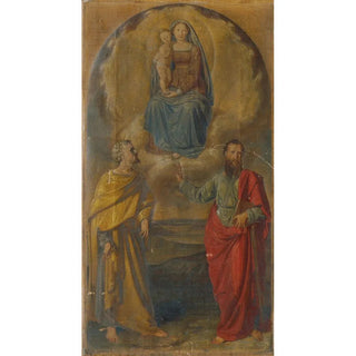 Anton Psenner - Maria mit Jesuskind und den Heiligen Petrus und Paulus.webp