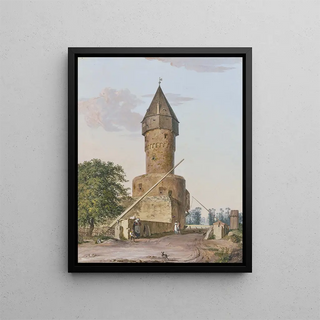 Anton Radl - Die Bockenheimer Warte zu Frankfurt am Main.webp