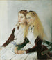 Córki artysty, Elisabeth i Maja - Anton Romako — widok dzieła