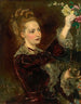 Elisabeth von Nast-Kolb née Hardegg - Anton Romako — widok dzieła