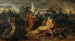 Rodolphe de Habsbourg przy łóżku zmarłego Přemysla Ottokara, króla Czech - Anton Romako — widok dzieła
