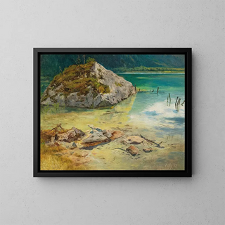 Anton Schrdl - Impression of Lake Attersee.webp