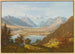 Widok na Alpnach i Sarnen - Anton Winterlin — widok dzieła