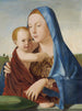 Matka Boża z Dzieciątkiem - Antonello da Messina — widok dzieła