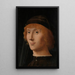 Reprodukcja obrazu Portret młodego mężczyzny - Antonello da Messina