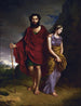 Œdipe i Antygona - Antoni Brodowski — widok dzieła