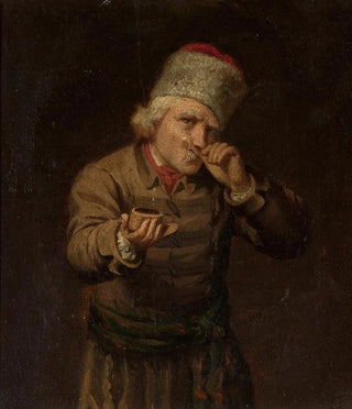 Antoni Piotrowski - Peasant taking a pinch of snuff.webp