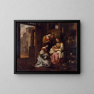 Antoni Viladomat - Birth of Saint Francis.webp