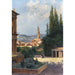 Florencja, widok na Palazzo Vecchio z ogrodów Boboli - Antonietta Brandeis — widok dzieła