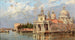 Wenecja Santa Maria della Salute z starą celą - Antonietta Brandeis — widok dzieła