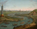 Un caprice avec l'ambassadeur de France s'approchant du palais du roi de Siam dans une barque d'État en octobre 1685 - Antonio Joli — widok dzieła