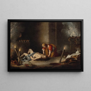 Antonio Maria Vassallo - Medea using her Magic a scene from Ovids Metamorphoses.webp