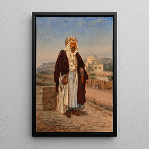 Kabyle z Algierii - Antonio Zeno Shindler — oprawiony obraz na ścianie