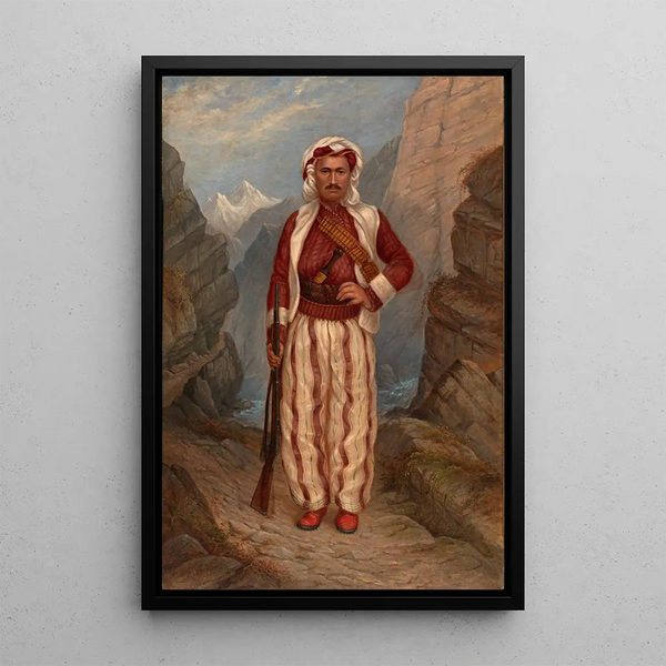 Reprodukcja obrazu Mężczyzna Kurd - Antonio Zeno Shindler