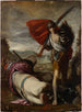 Dawida z głową Goliata - Antonio del Castillo y Saavedra — widok dzieła