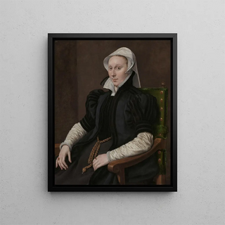 Antonis Mor - Portrait of Anne Fernely.webp
