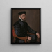 Portret Sir Thomasa Greshama - Antonis Mor — oprawiony obraz na ścianie