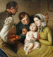 Uczenie się żebractwa, rodzina Reiter - Johann Baptist Reiter — widok dzieła