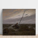 Reprodukcja obrazu Po burzy - Caspar David Friedrich