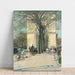 Reprodukcja obrazu Arche de Washington, printemps - Childe Hassam