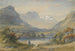 Jezioro w górach - Archer Stanley — widok dzieła