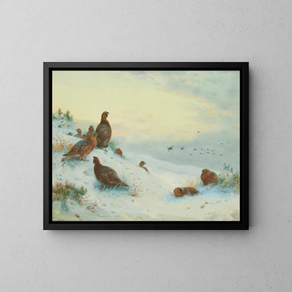 Archibald Thorburn - End of the season.webp