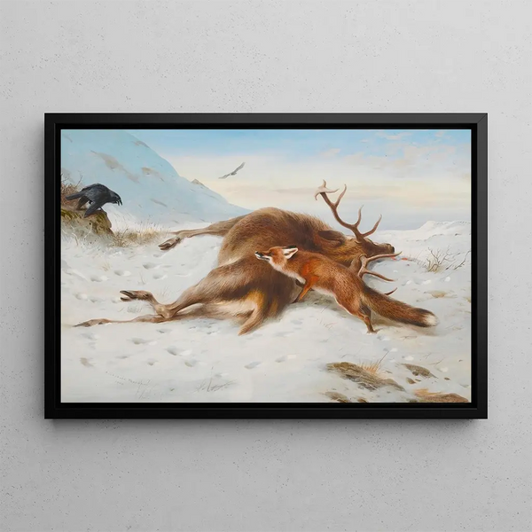 Pas pour le garde-manger - Archibald Thorburn — oprawiony obraz na ścianie