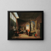Atelier d'Arcy Scheffer, rue Chaptal - Arie Johannes Lamme — oprawiony obraz na ścianie