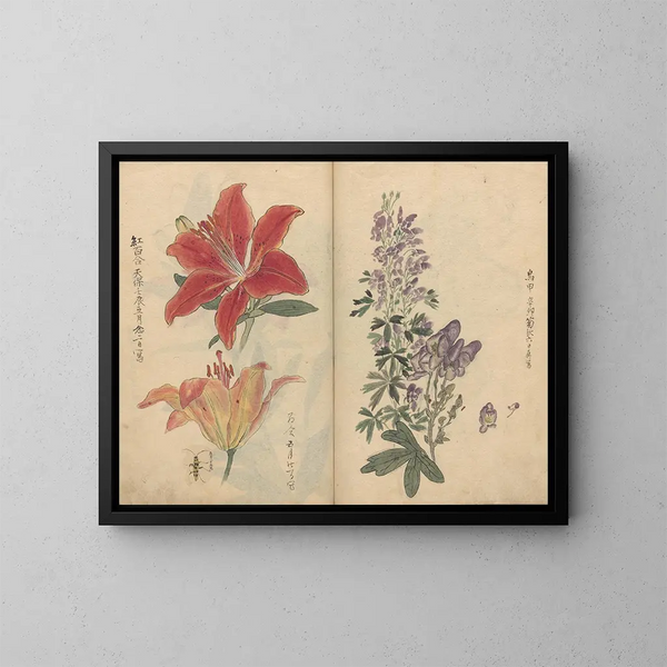 Carnet de croquis Pl046 - Ariyoshi Kondo — oprawiony obraz na ścianie