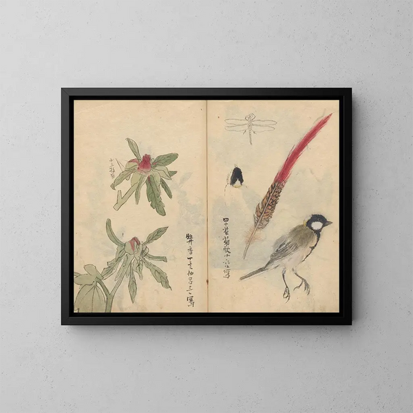 Carnet de croquis Pl053 - Ariyoshi Kondo — oprawiony obraz na ścianie