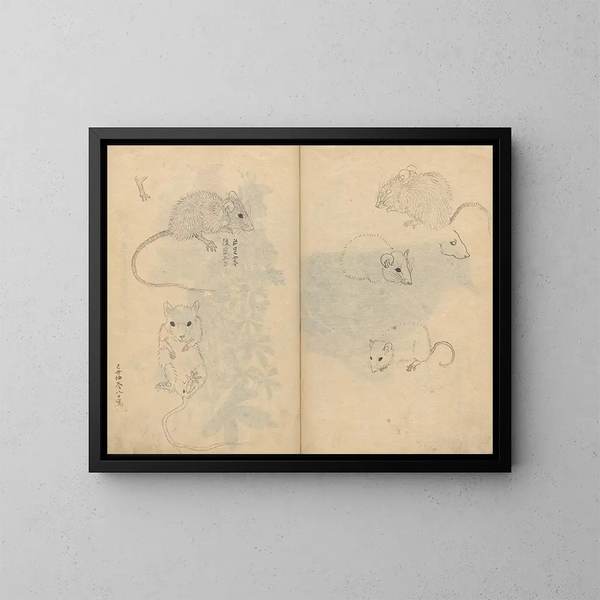 Carnet de croquis Pl092 - Ariyoshi Kondo — oprawiony obraz na ścianie