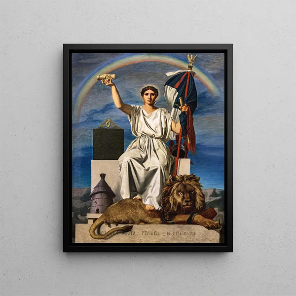 La République - Armand Cambon — oprawiony obraz na ścianie