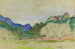 Agay, góra Vinaigre - Armand Guillaumin — widok dzieła