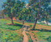 Chemin de Damiette - Armand Guillaumin — widok dzieła