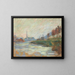 Konfluencji Marne i Sekwany we Francji - Armand Guillaumin — oprawiony obraz na ścianie