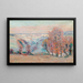 z białą galaretką w Crozant - Armand Guillaumin — oprawiony obraz na ścianie