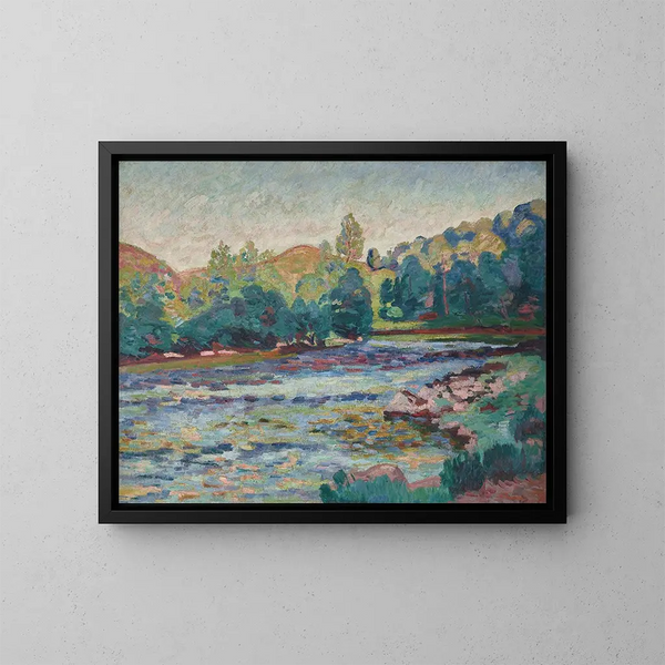 La Creuse - Armand Guillaumin — oprawiony obraz na ścianie