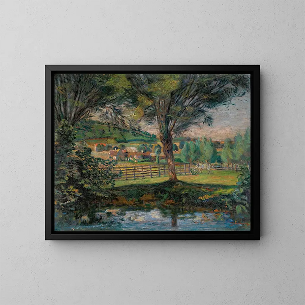 La Mare aux saules - Armand Guillaumin — oprawiony obraz na ścianie