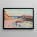 La Pierrière, Saint-Palais, przypływ - Armand Guillaumin — oprawiony obraz na ścianie