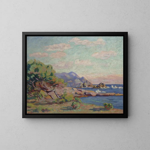 La Pointe du Lou Gaou - Armand Guillaumin — oprawiony obraz na ścianie