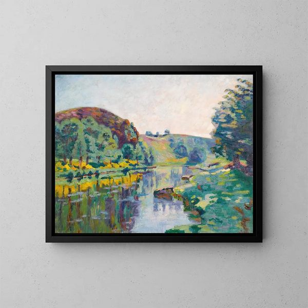 La Roche de l'Écho à Crozant - Armand Guillaumin — oprawiony obraz na ścianie