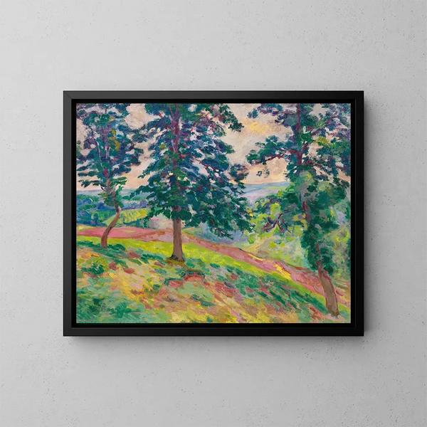 Dolina Creuse - Armand Guillaumin — oprawiony obraz na ścianie