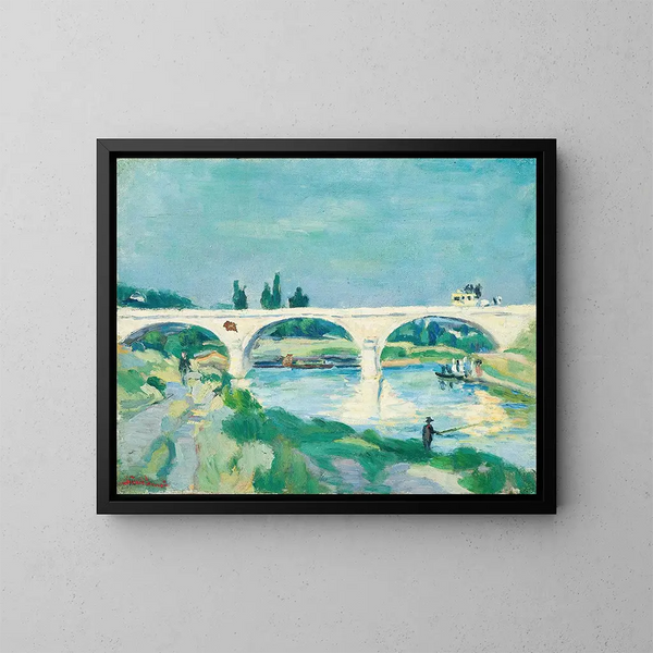 Most Charenton, Île-de-France - Armand Guillaumin — oprawiony obraz na ścianie