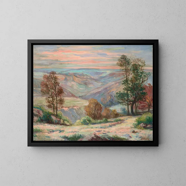 Le Puy Barriou à Creuse - Armand Guillaumin — oprawiony obraz na ścianie